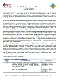 Click here to download the FY 22 ITCA Vendor Sanction Schedule (VM Appendix K) revised 7-11-22