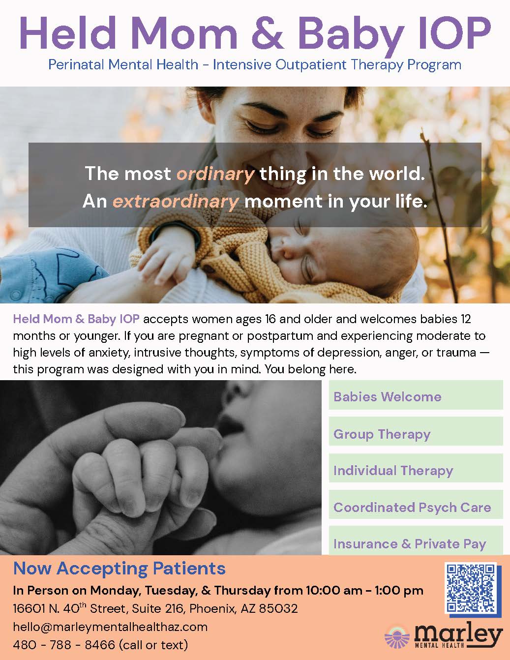 Held Mom & Baby