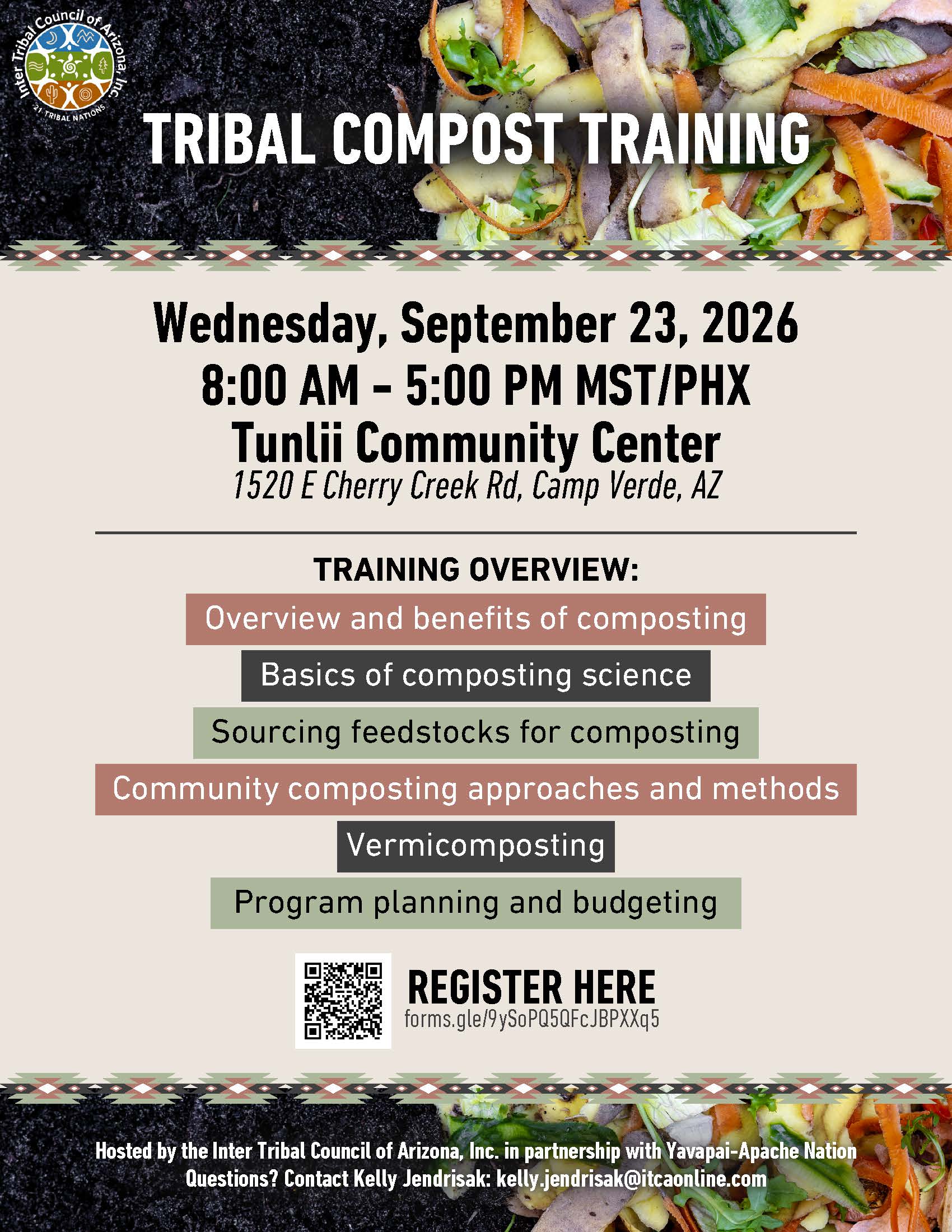 Tribal Compost Training